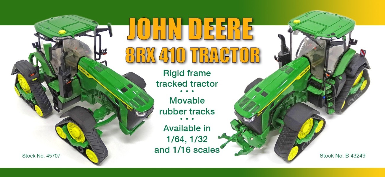 John Deere 8RX 410 tractor